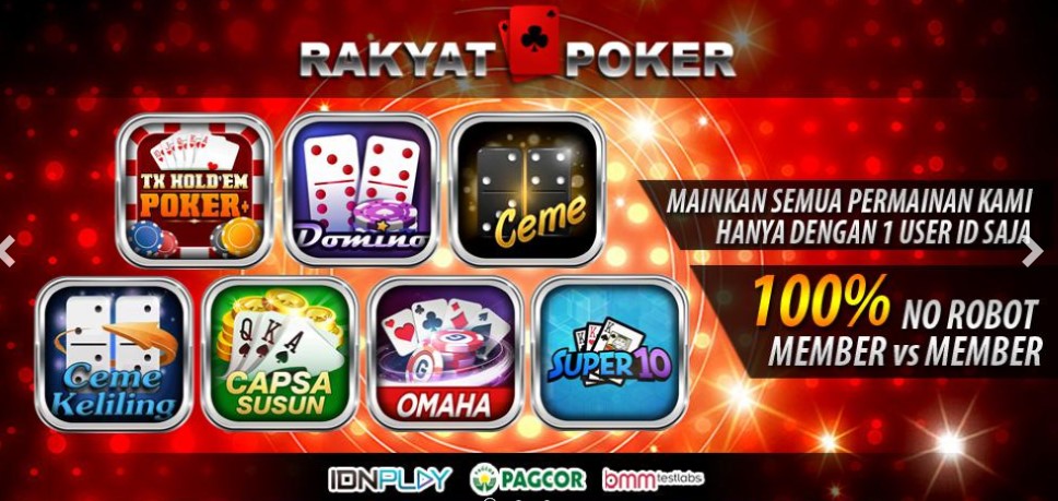 Rakyatpoker Agen Idn Poker Mudah Menang